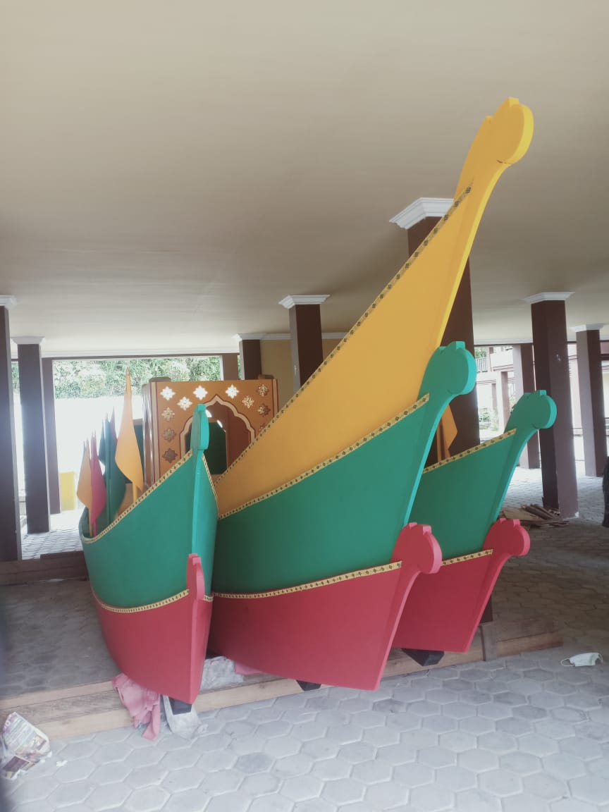 Begini Makna Perahu Padaw Tujuh Dulung untuk Perayaan HUT Tarakan