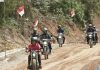 Kendarai Motor, Presiden Jokowi Jajal Jalan Perbatasan Trans Kalimantan