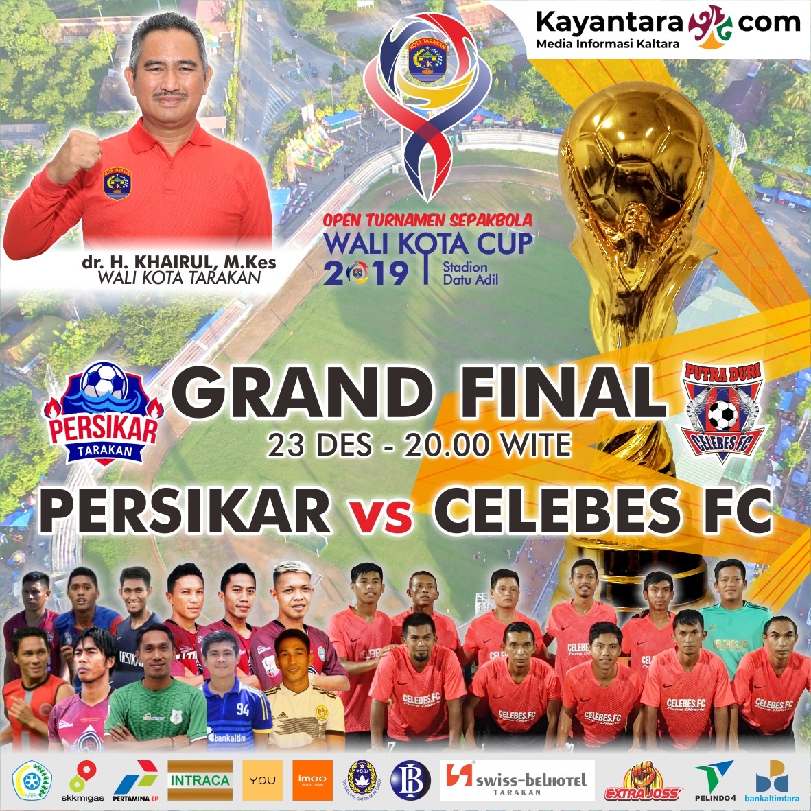 Jelang Final Wali Kota Cup: Begini Komentar Pelatih Persikar dan Celebes