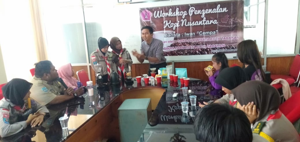 Tingkatkan Kualitas Rasa, Dispar Tarakan Gelar Workshop Kopi Nusantara