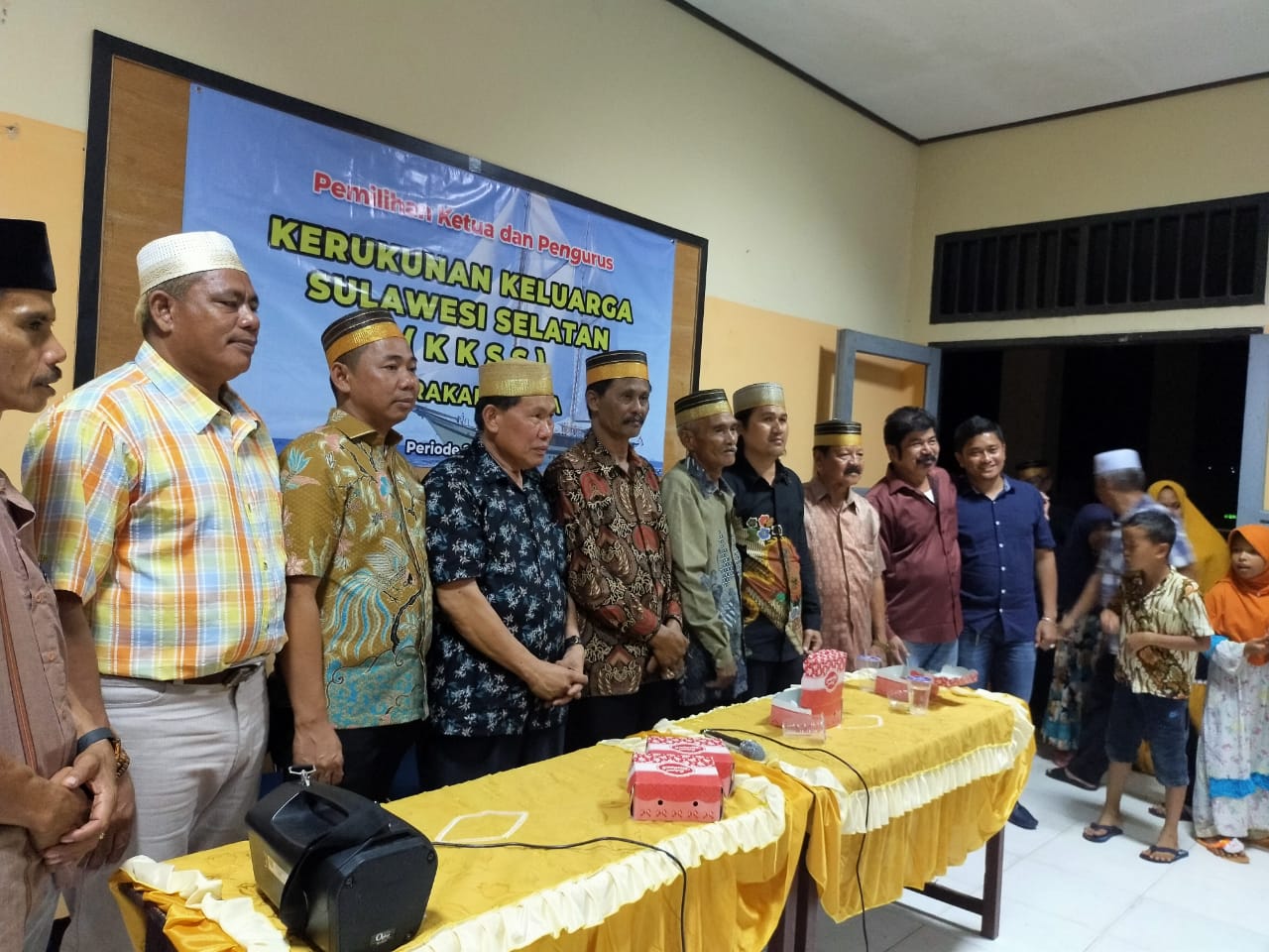 Pung Jamaluddin Terpilih sebagai Ketua KKSS Tarakan Utara