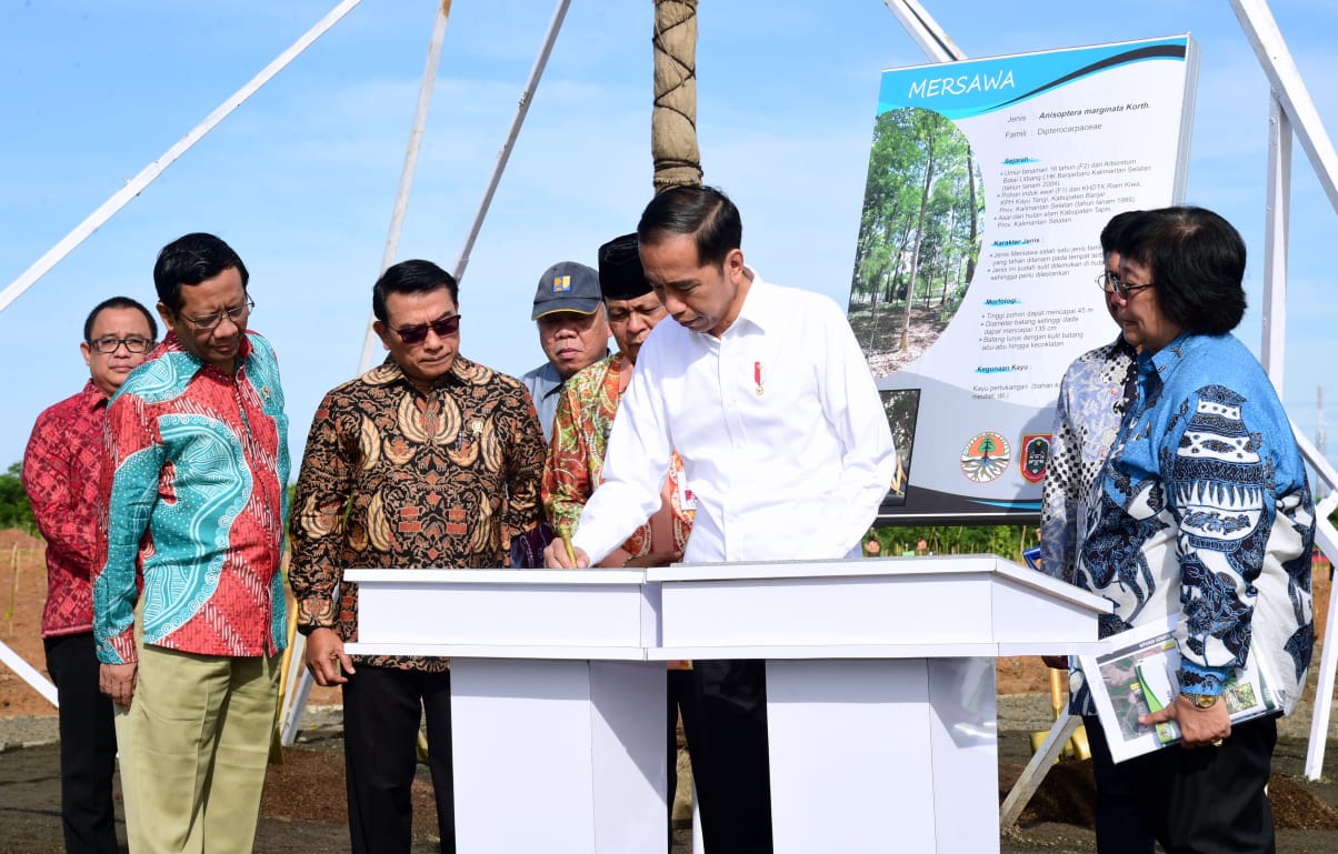 HPN Banjarmasin: Jokowi Resmikan Hutan Pers seluas 5 Hektare di Banjarbaru