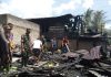 2 Rumah Warga di Jalan Bhayangkara Nunukan Ludes Terbakar