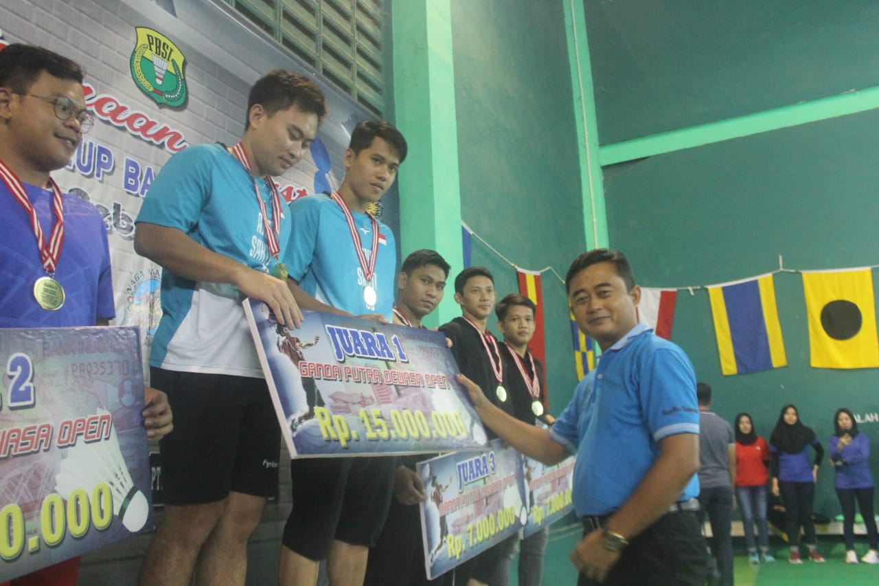 Danlantamal XIII Cup Badminton Championship Berakhir, Ini Daftar Pemenangnya