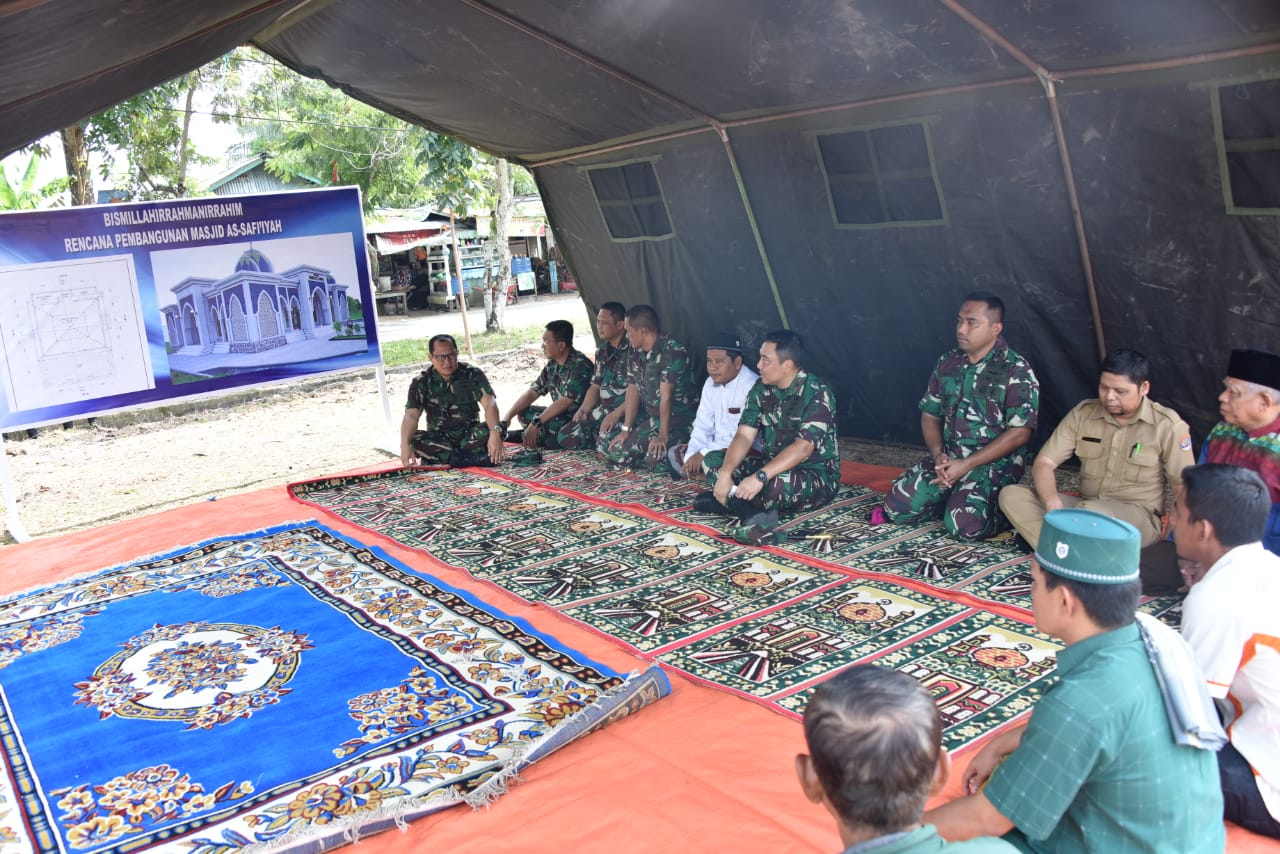 Danlantamal Gelar Syukuran Pembangunan Masjid Yonmarhanlan XIII