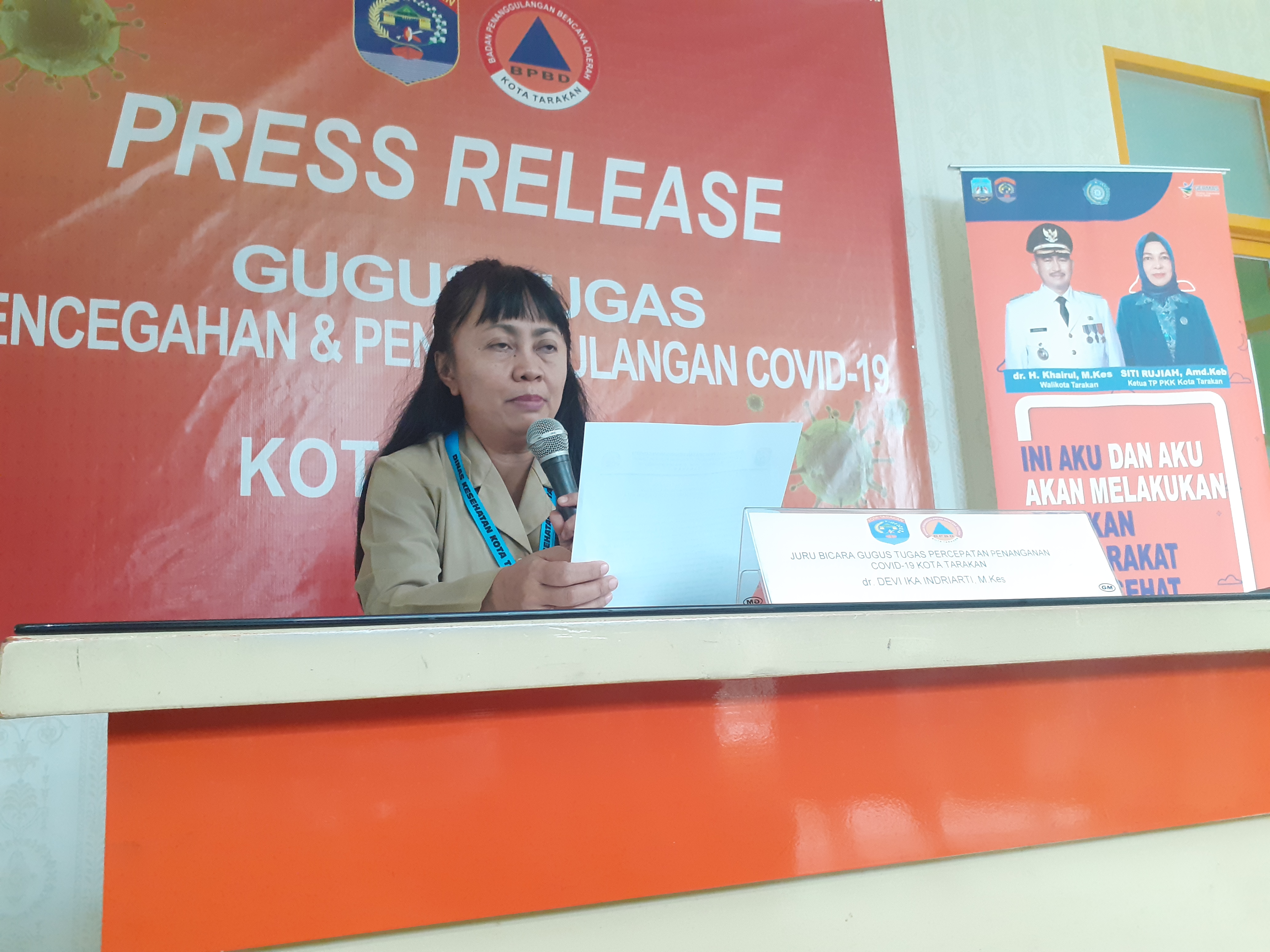 Status PDP di Tarakan Nol, Sembuh dari Corona Sudah 61 Orang