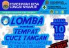 Cegah Covid-19, Pemdes Sungai Nyamuk Gelar Lomba Membuat Wastafel