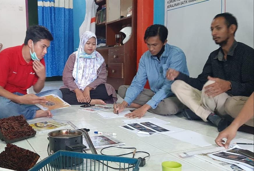 Belajar Melukis Motif Batik Lokal, Pertamina EP Tarakan Dukung Tingkatkan Keterampilan Kaum Difabel
