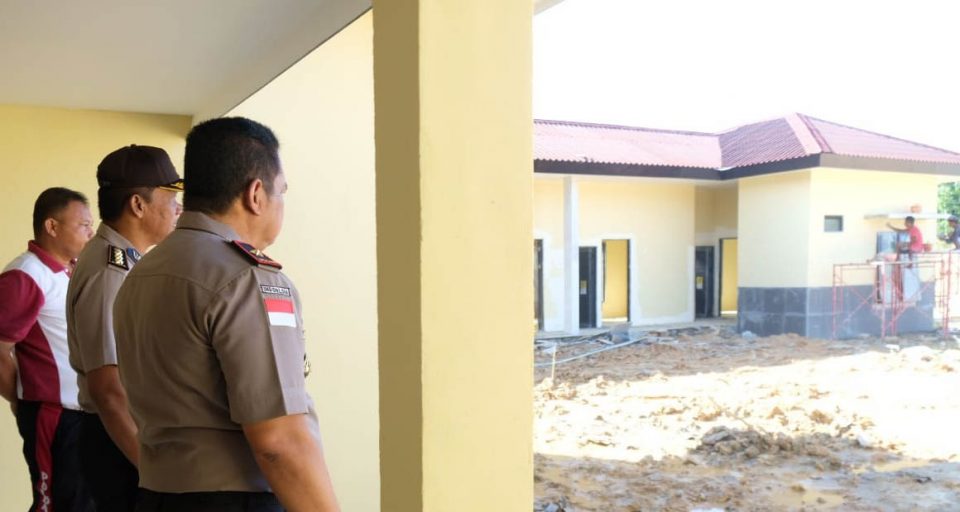Progres Pembangunan Rumah Dinas Polda Kaltara Sudah Terbangun 30 Persen