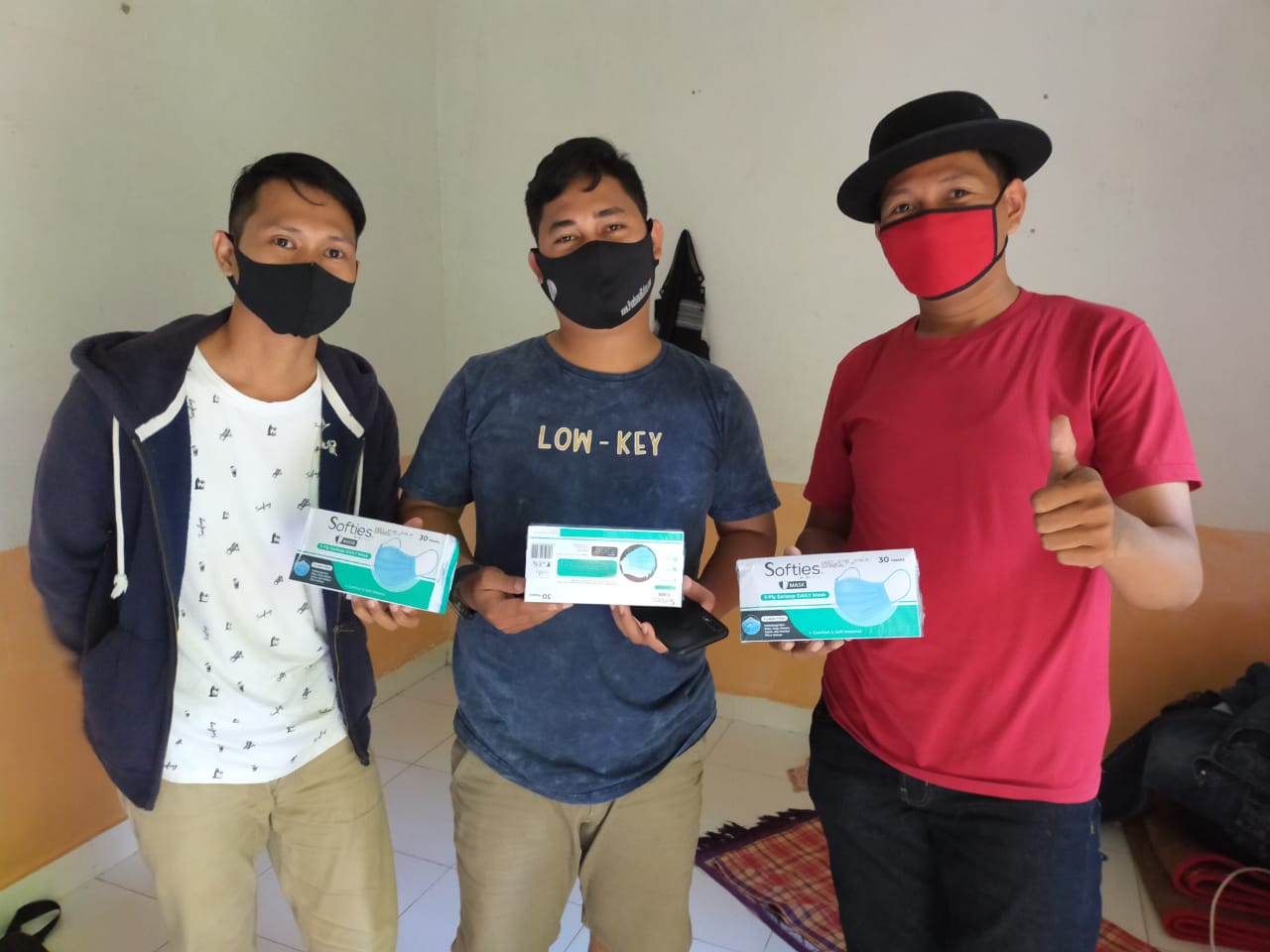 PWI Kaltara Salurkan Bantuan Seribu Masker ke Jurnalis