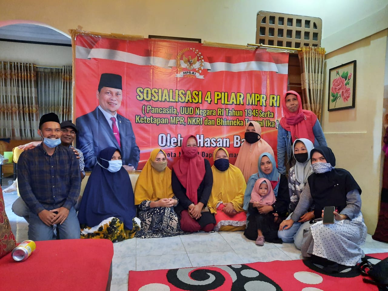 Hasan Basri Sosialisasi 4 Pilar Kebangsaan dengan Warga KKPUS Tarakan, Pembekalan untuk Kaum Perempuan