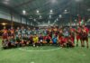 Tantang Milenial Nunukan Main Futsal, Zainal A Paliwang Cetak 3 Gol