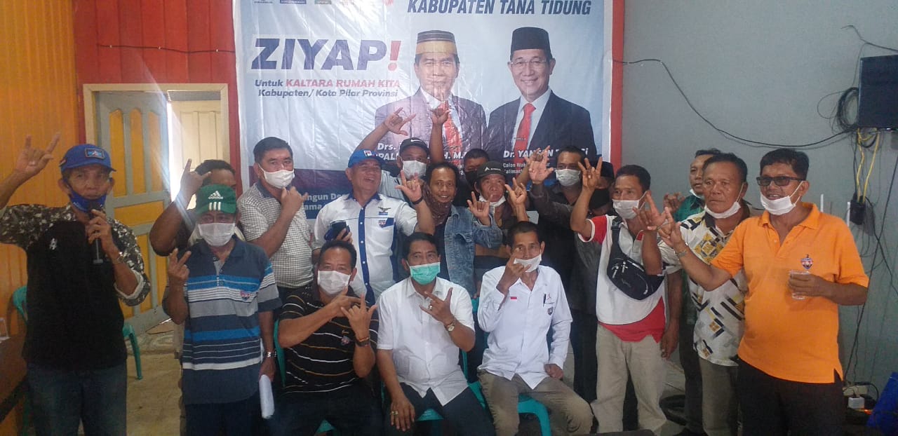 Berkunjung ke Posko Pemenangan di KTT, Zainal Paparkan 4 Program Unggulan ZIYAP