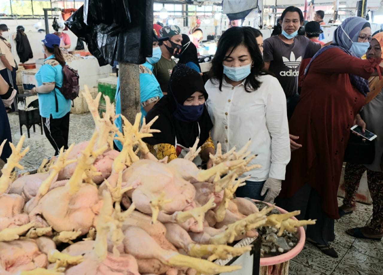 Kunjungi Pasar, Ping Yansen Dikenal Sosok yang Aktif Membina Pelaku Ekonomi