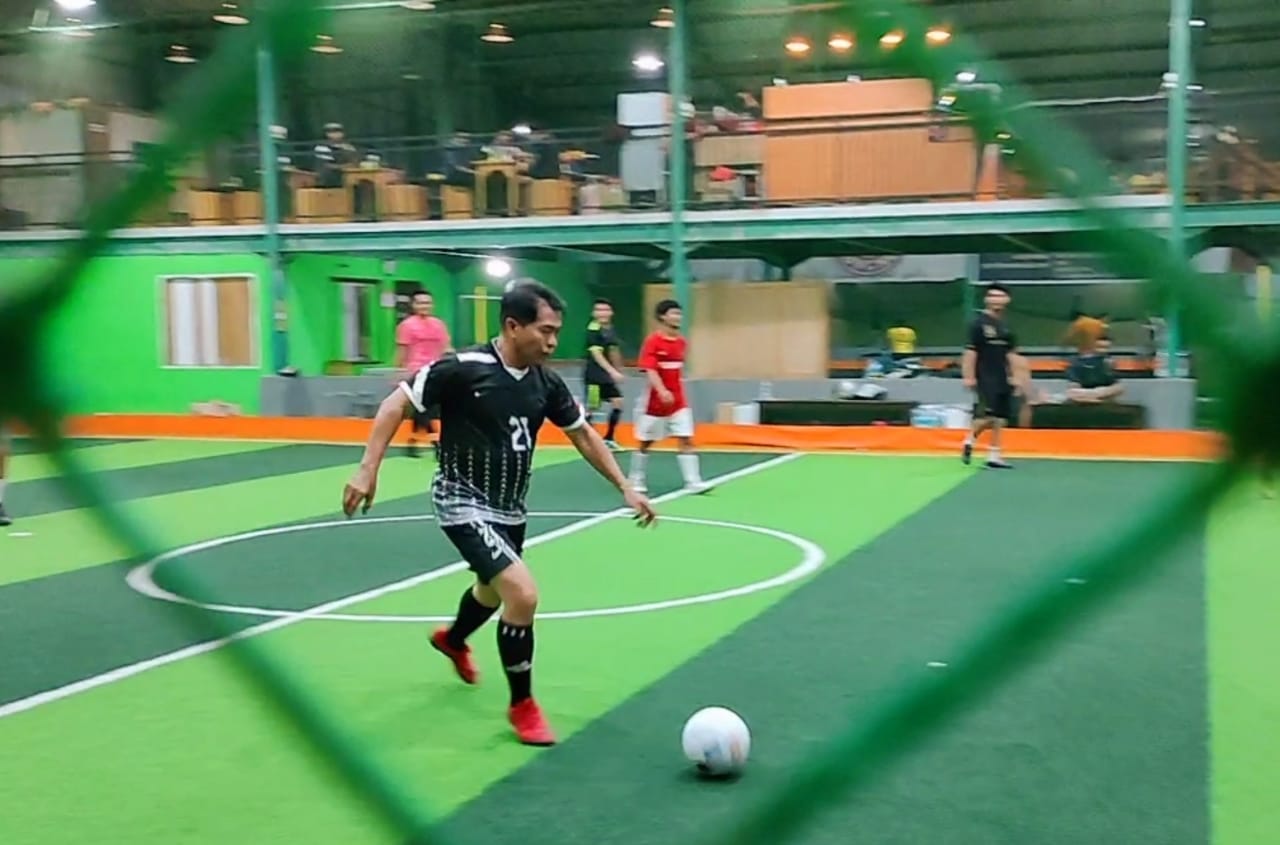 Usai Bermain Futsal, Milenial Bulungan Bertekad Menangkan Zainal-Yansen