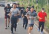 Zainal A Paliwang Main Takraw dan Jogging Bersama Generasi Muda ZIYAP
