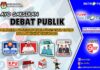 Besok, Debat Publik Paslon Kepala Daerah Tana Tidung yang Disiarkan Metro TV