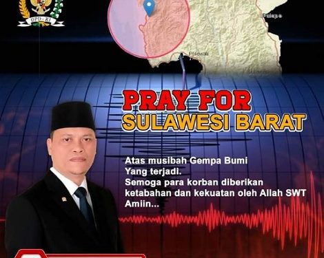Hasan Basri Berharap Pemerintah Segera Hadir di Lokasi Gempa Sulawesi Barat