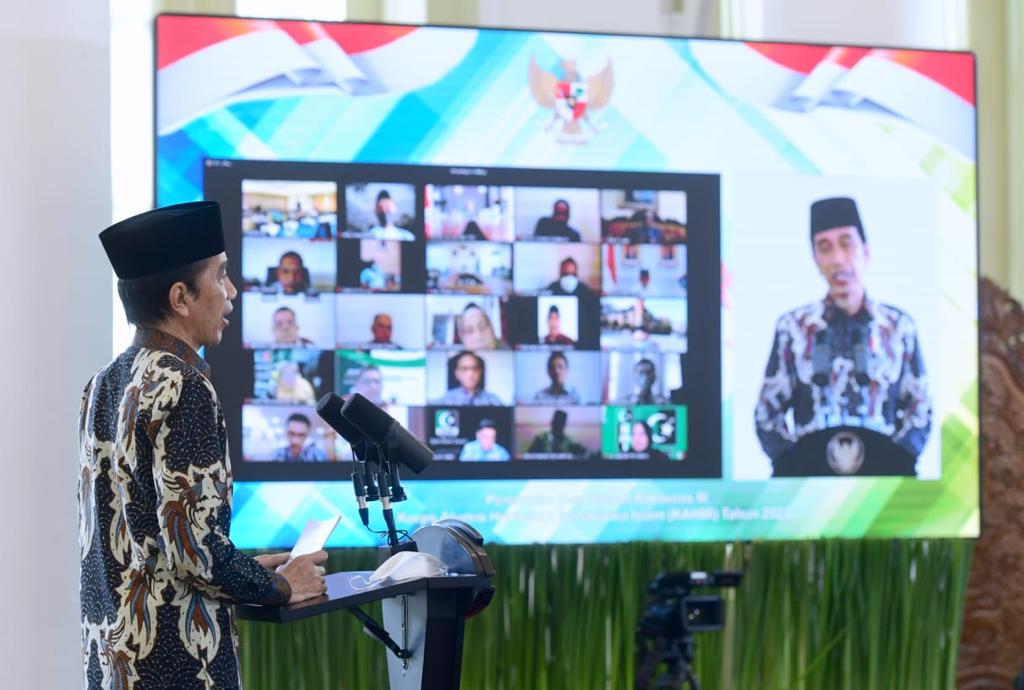 Presiden Nantikan Kontribusi KAHMI dalam Penanganan Pandemi dan Inovasi bagi Kemajuan Indonesia