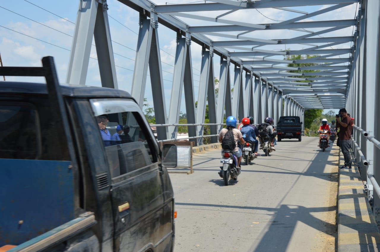 Jembatan Jelarai Diperbaiki, Mulai 30 Januari Arus Lalulintas Dialihkan