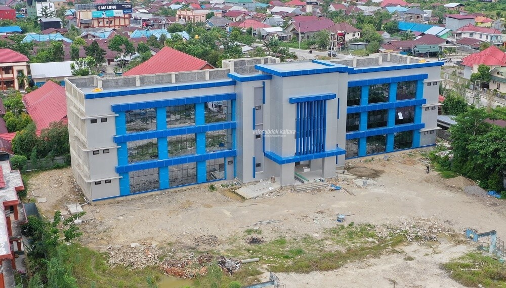 Gedung SMAN 1 Tanjung Selor Masuk Tahap ke-3