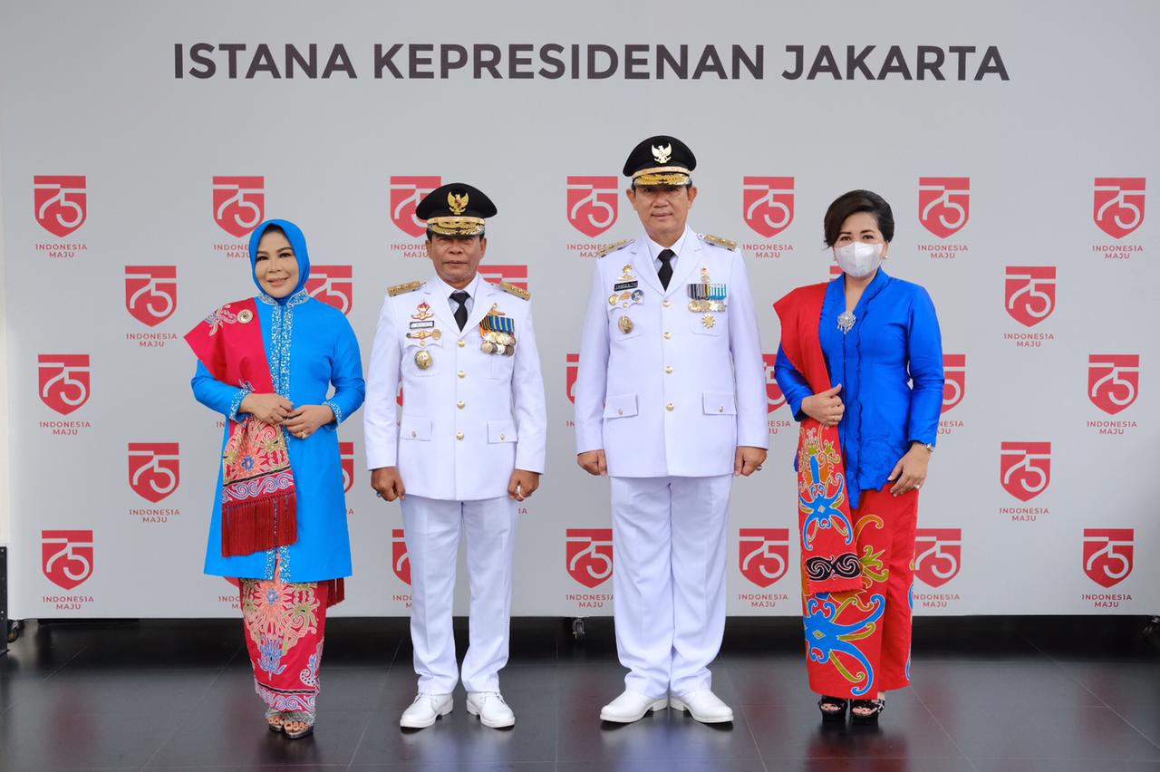 Presiden Jokowi Lantik Gubernur Beserta Wakil Gubernur Kalimantan Utara dan Sulawesi Utara