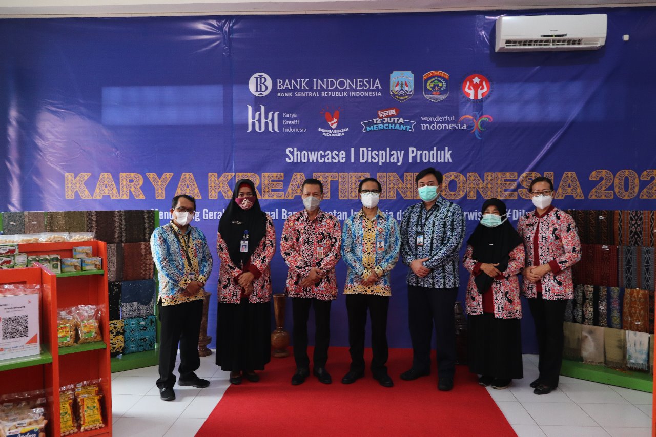 Dukung Gerakan Nasional Bangga Buatan Indonesia, KPwBI Kaltara Gelar Showcasing Karya Kreatif Indonesia 2021