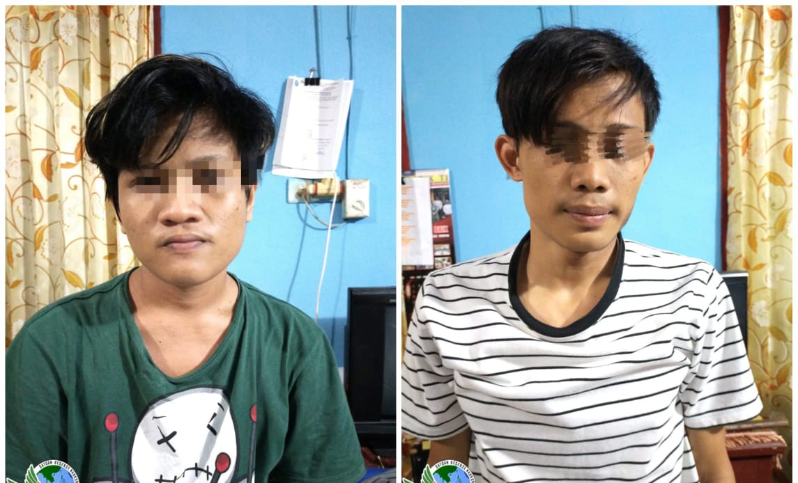 Kedua Pria Ini Ditangkap Polisi saat Mau Transaksi Sabu di Bukit Cinta