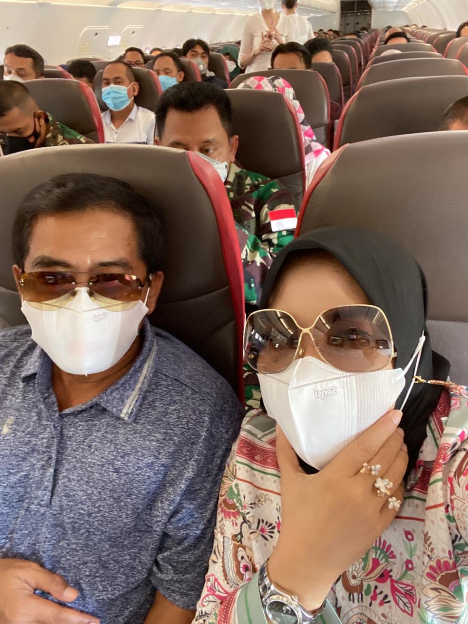 Rachmawati Zainal Pilih Kelas Ekonomi dan Menyimpan Barang Bawaan Sendiri di Kabin Pesawat