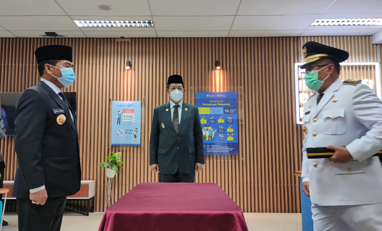 Topan Amrullah Resmi Dilantik sebagai Bupati Malinau Sisa Jabatan 2016-2021