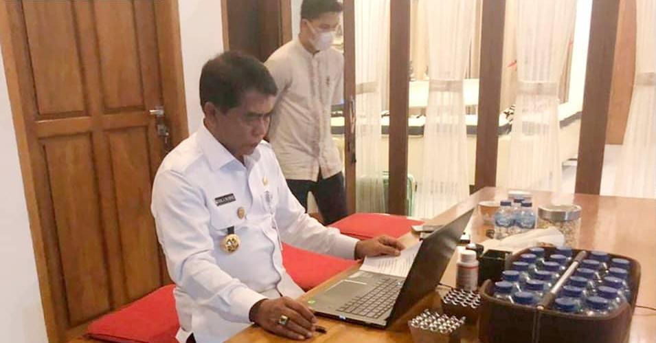Gubernur Lantik Pengurus K2SI Kaltara secara Virtual