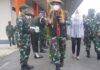 Bupati Laura Sambut Kedatangan Pangkostrad TNI di Kabupaten Nunukan