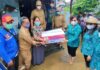 Galang Dana Pengurus, PKK Kaltara Salurkan Bantuan untuk Korban Banjir di Malinau