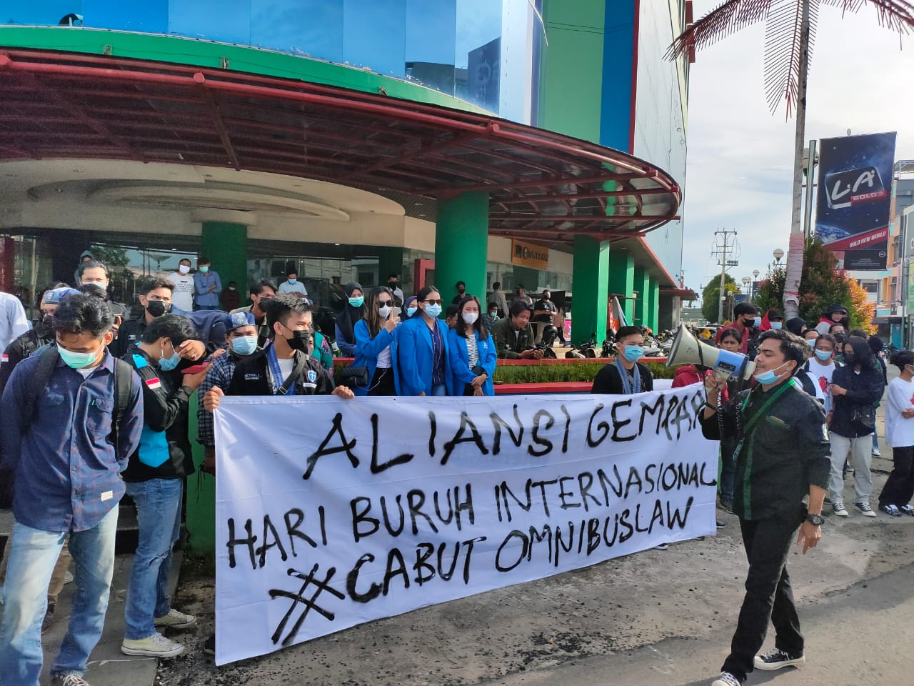 Mahasiswa Beri Tenggang Waktu Dua Hari Soal Tuntutan Masalah Buruh