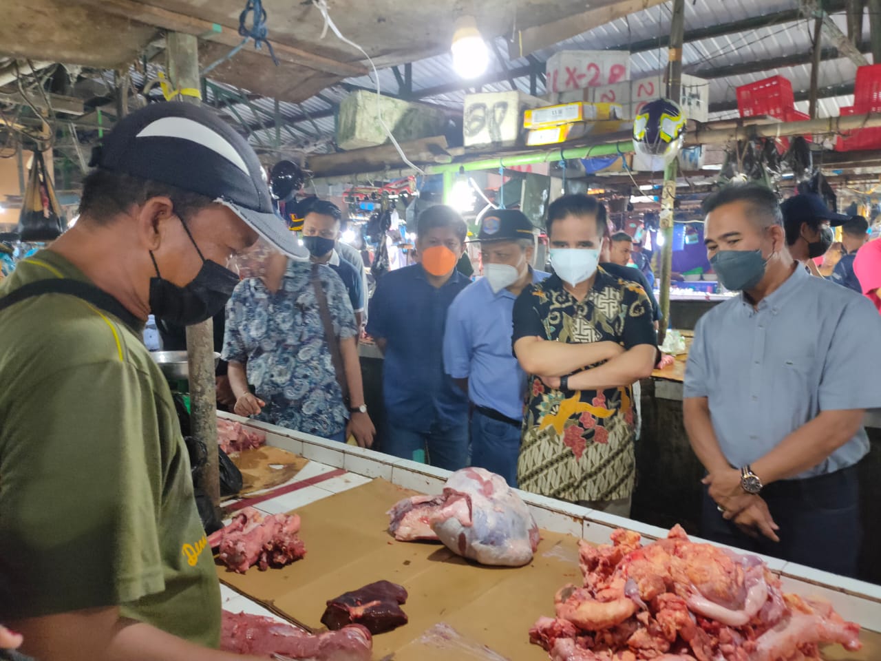 Masih Fluktuatif, Daging Sapi Lokal di Pasar Gusher Dipatok Seharga Rp140 Ribu per Kg