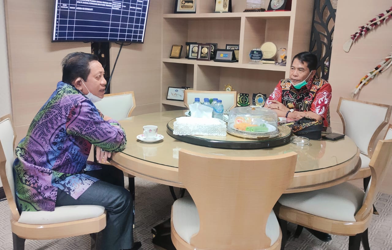 Diskusi dengan Ketua DPRD Kaltim, Gubernur Zainal Ingin Bangun Jalan Tol Lintas Kaltara-Kaltim