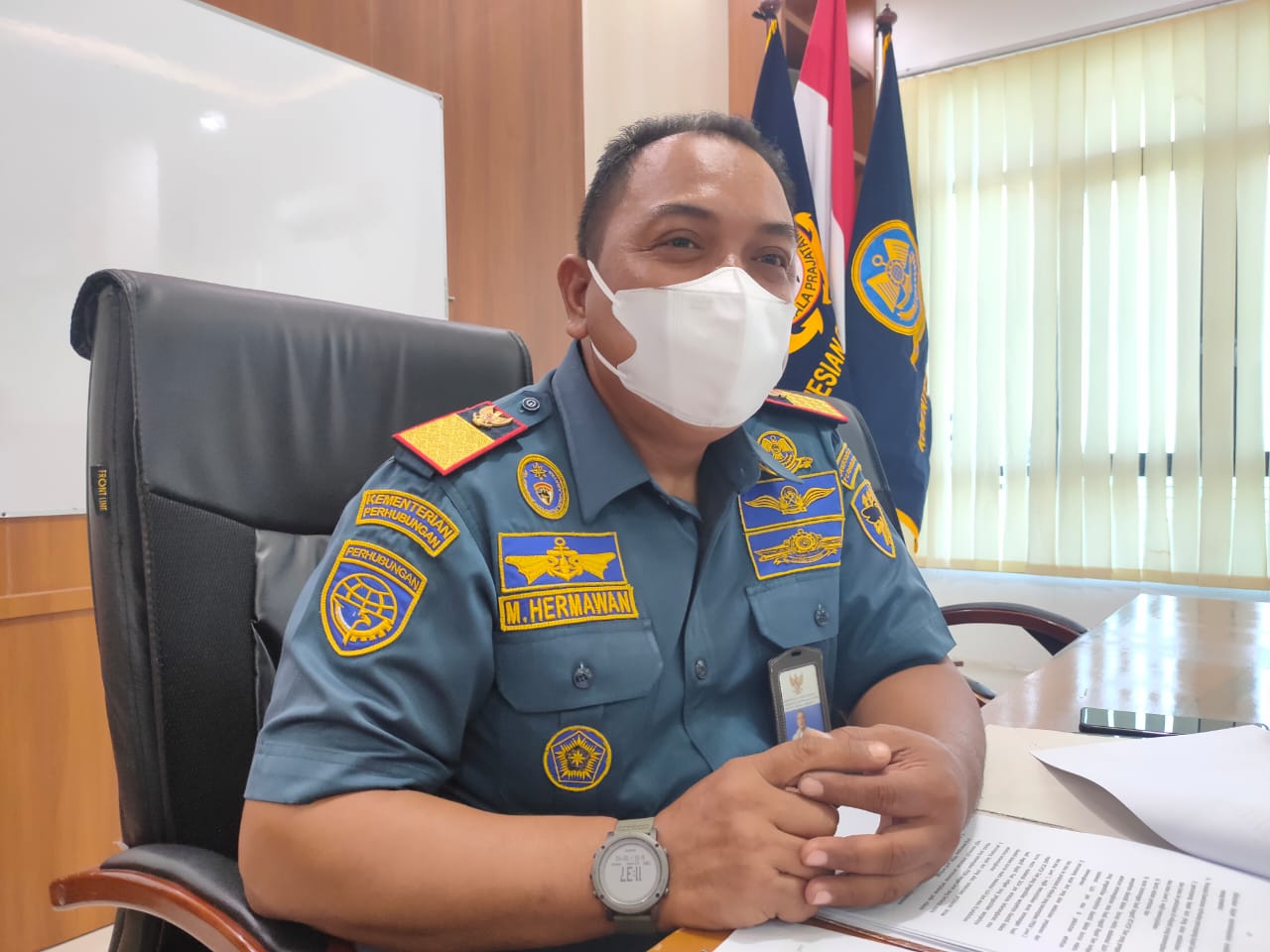 Dukung PPKM, KSOP Tarakan Lakukan Pengawasan Ekstra di Malundung