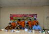 Lima Tersangka Dihadirkan Dalam Pemusnahan Sabu di Polda Kaltara