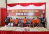 Polda Kaltara Amankan 126 Kg Sabu Bersama Pelakunya