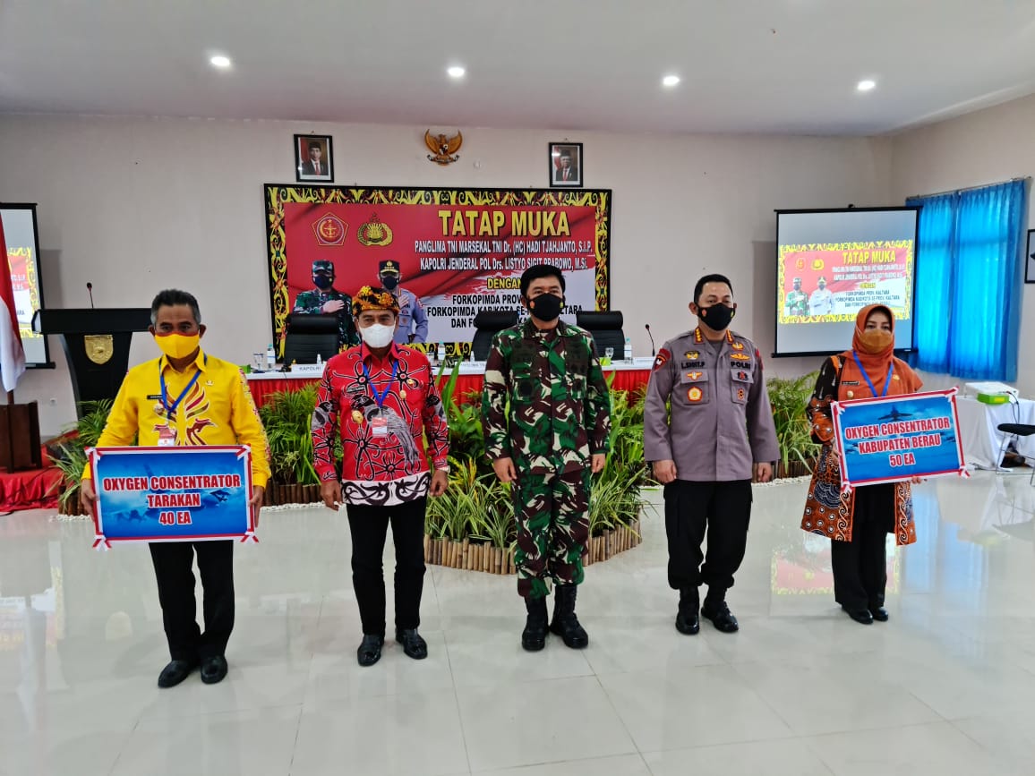 Kunker ke Kaltara, Panglima TNI dan Kapolri Minta Optimalkan 3T
