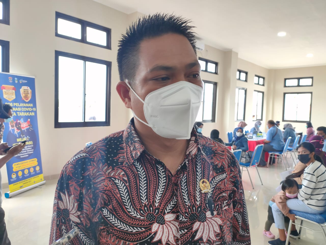 Baru 18 Persen, Fraksi PDIP Desak Pemkot Genjot Vaksinasi di Tarakan