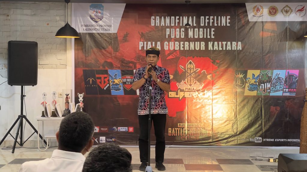 Gubernur Hadiri Final PUBG Mobile di Tanjung Selor