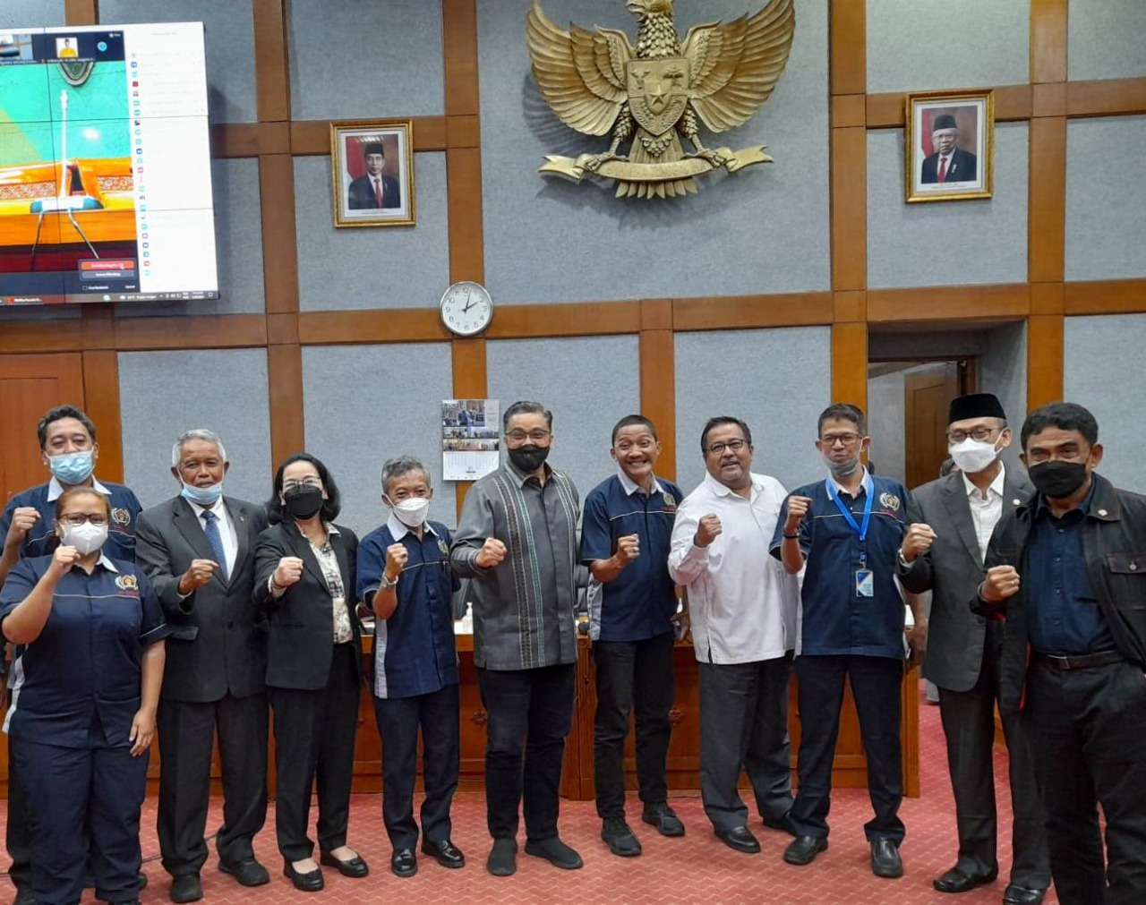 Jelang HPN 2022, PWI Gelar Rakor Bersama Jajaran Pemprov Sulawesi Tenggara