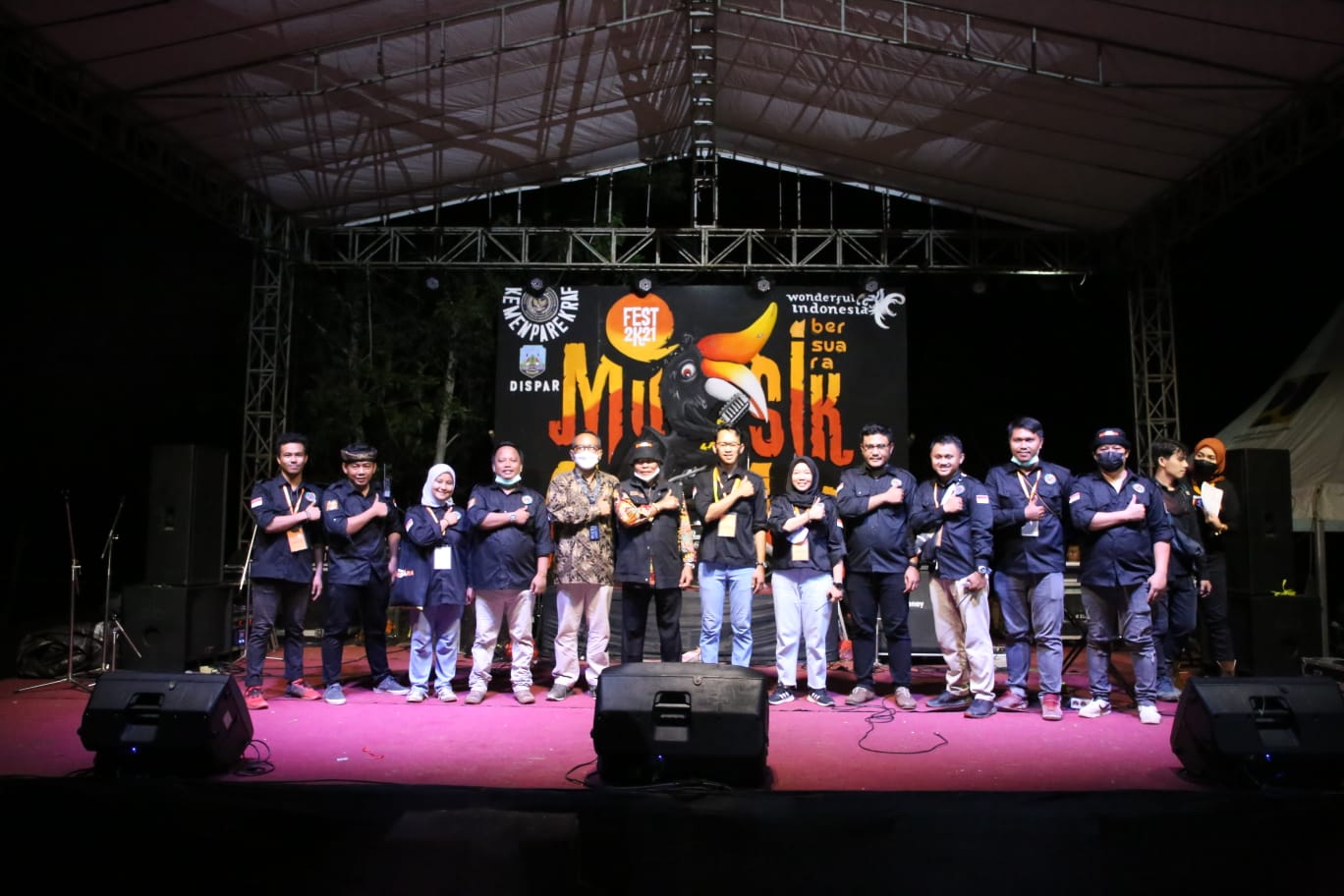 Musik Alam Fest 2K21, Gubernur Puji Kreativitas Anak Muda Kaltara