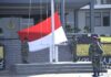 Lantamal XIII Tarakan Gelar Upacara Pengibaran Bendera Setengah Tiang, Ini Alasannya