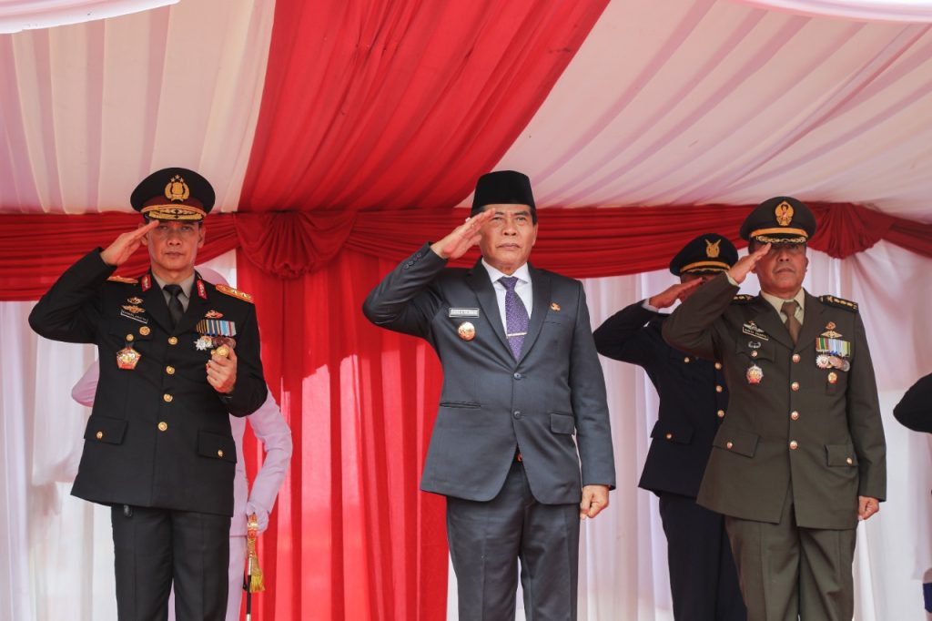 Hadiri HUT Bhayangkara, Gubernur Sampaikan Wujudkan Kaltara yang Aman dan Nyaman