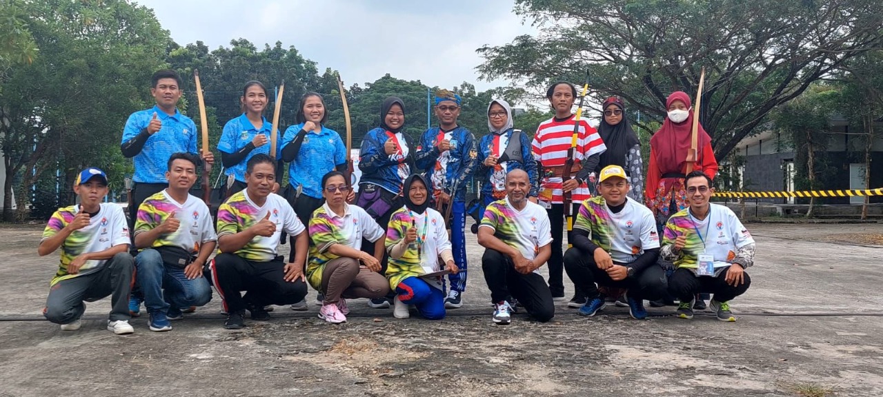 Tim Panahan Tradisional Kaltara Raih Medali Emas di Fornas VI Palembang