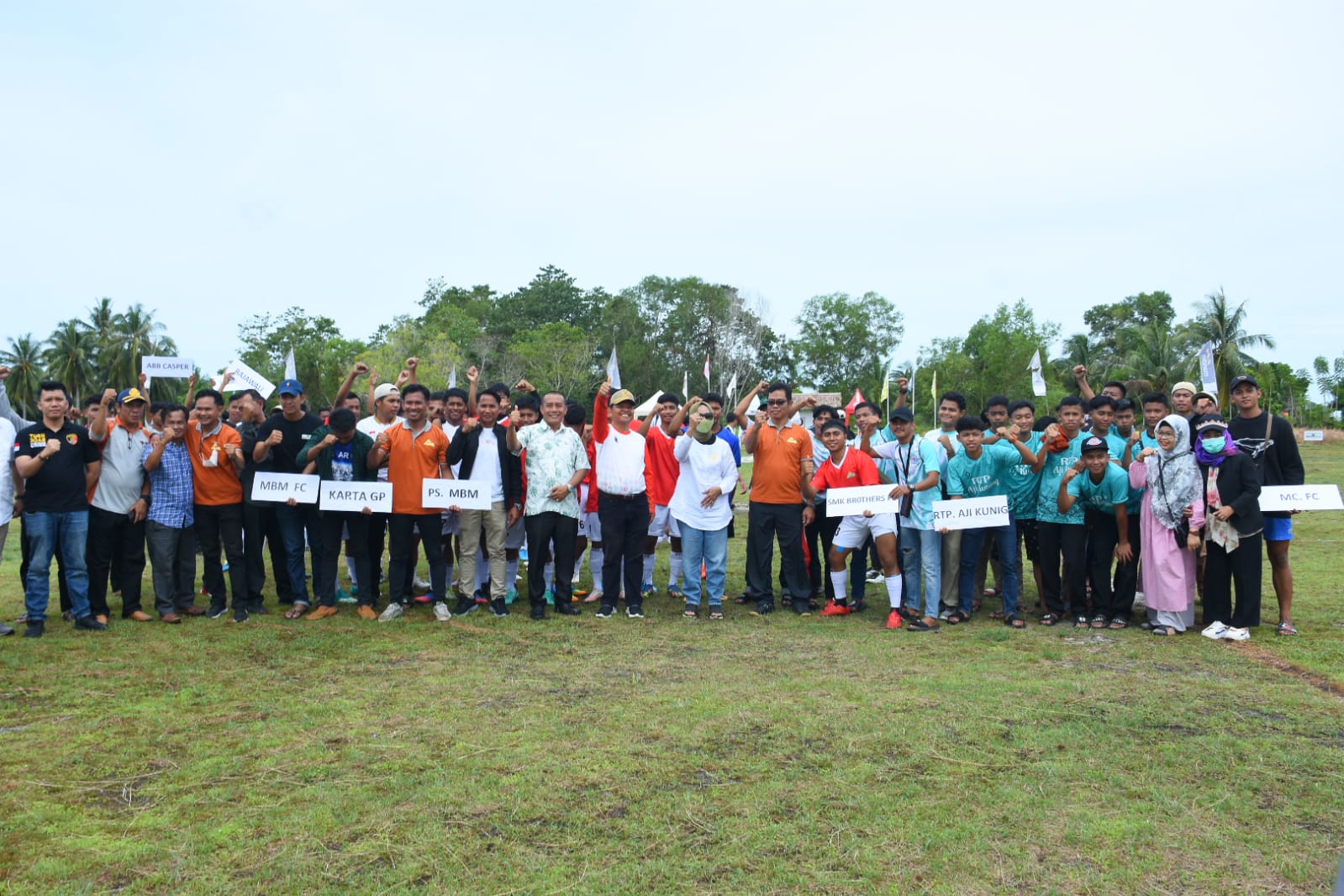 13 Klub se-Kabupaten Nunukan Ikuti Turnamen Sebatik MBM Cup U-21