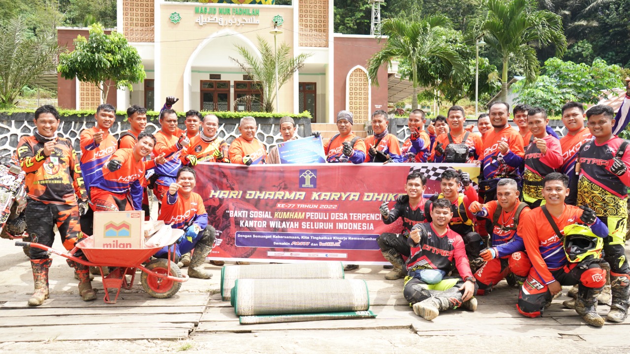 Sambut HDKD ke-77, Bapas Tarakan Ramaikan Fun Trail dan Bakti Sosial di Samarinda