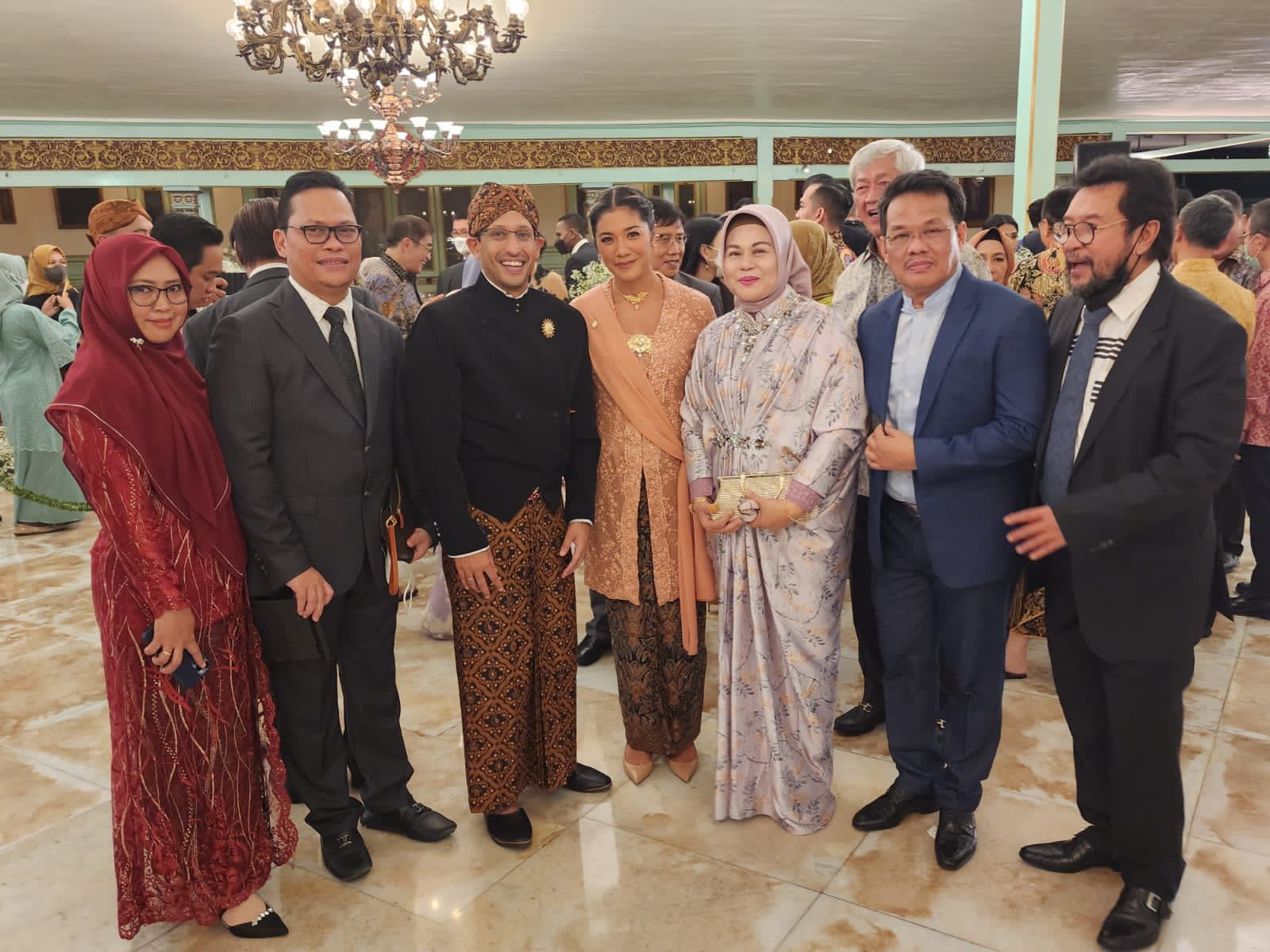 Hadiri Pernikahan Kaesang-Erina, Hasan Basri Berikan Selamat di Pura Mangkunegaran